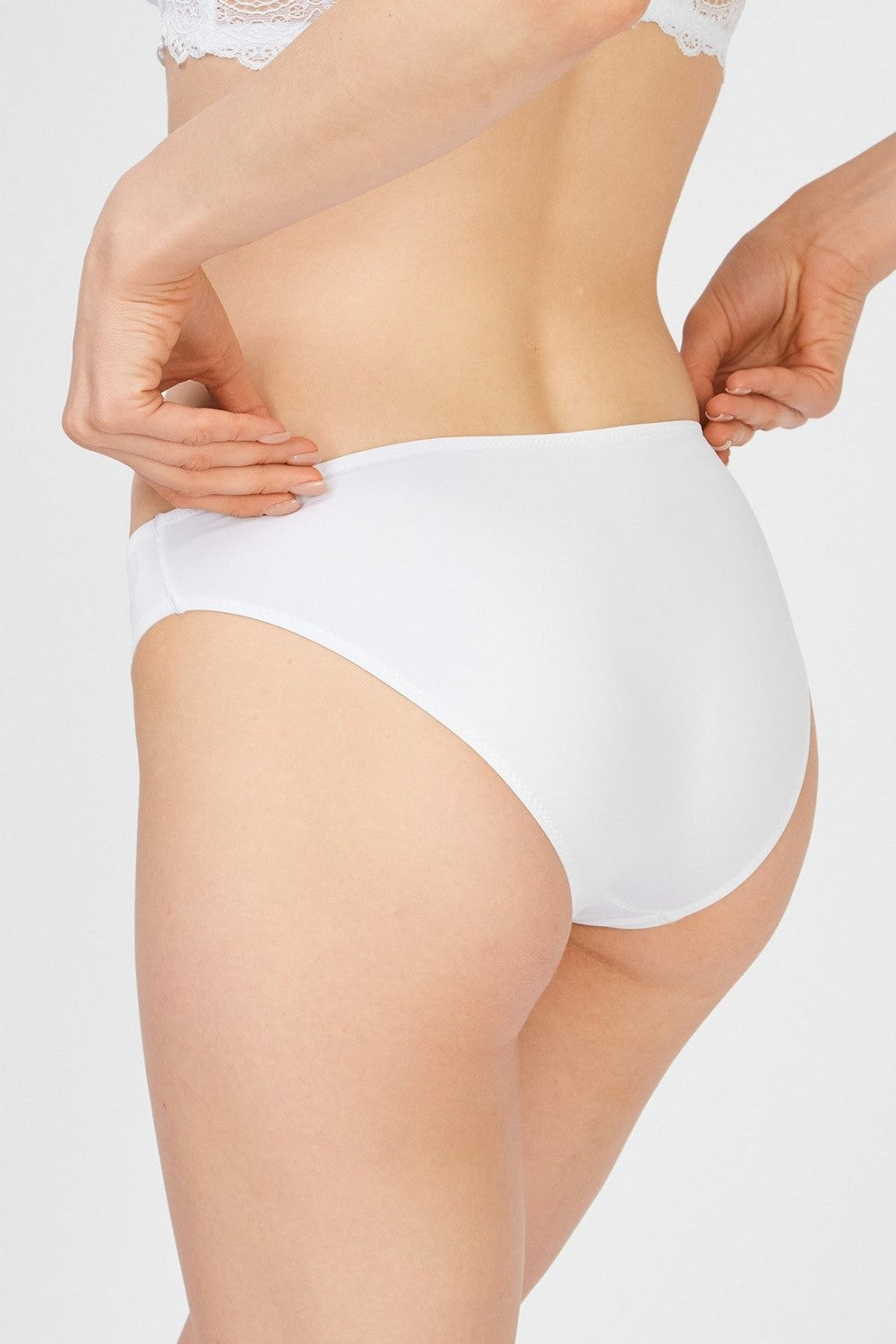 Трусики слип из микрофибры 7026-30 white