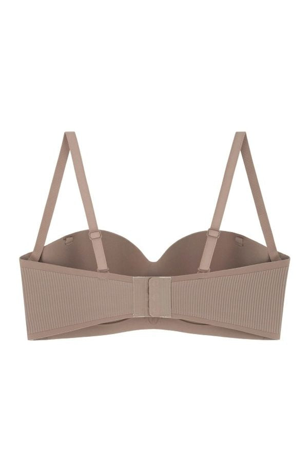 Бесшовный бюстгальтер push-up из микрофибры 7030-030 coffee