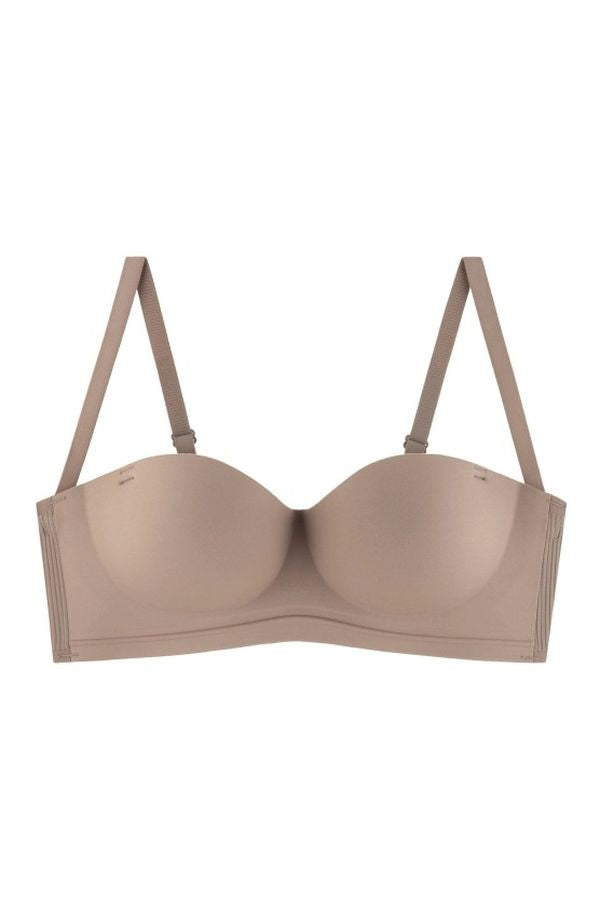 Бесшовный бюстгальтер push-up из микрофибры 7030-030 coffee