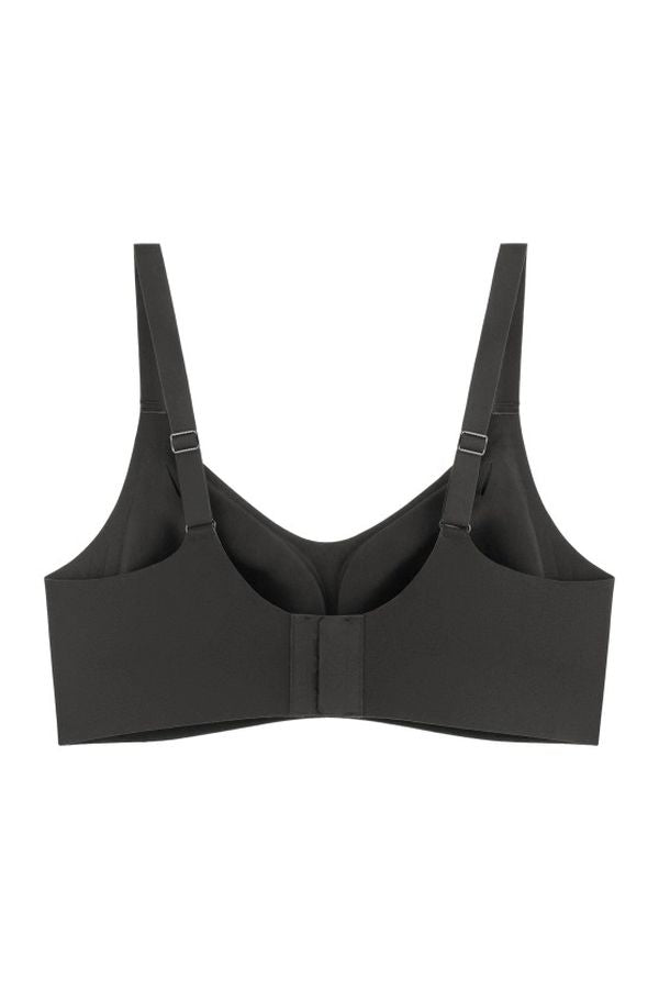 Бесшовный бра-топ из микрофибры 7075-075 black