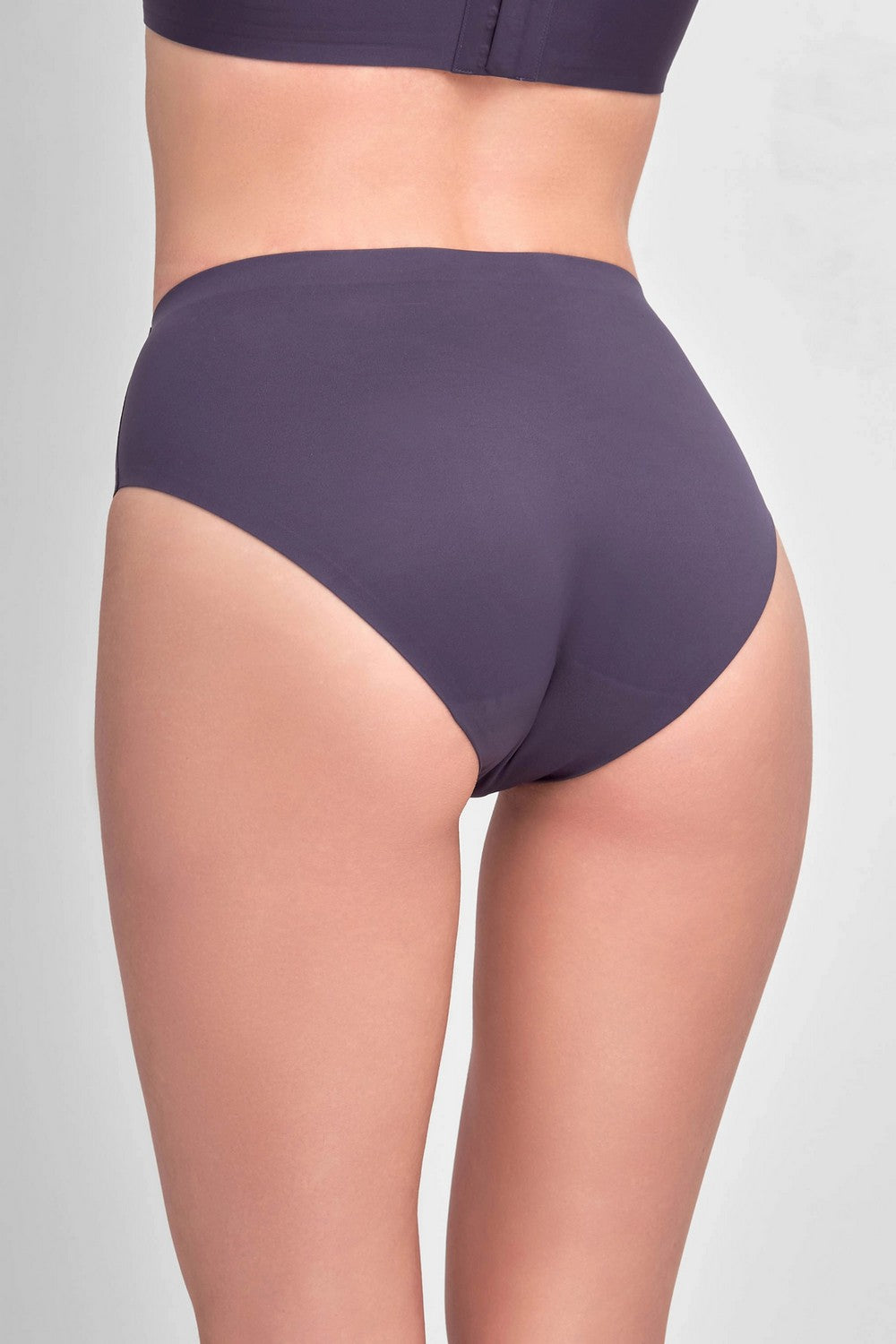 Бесшовные трусики слип 7075-33 dark blue