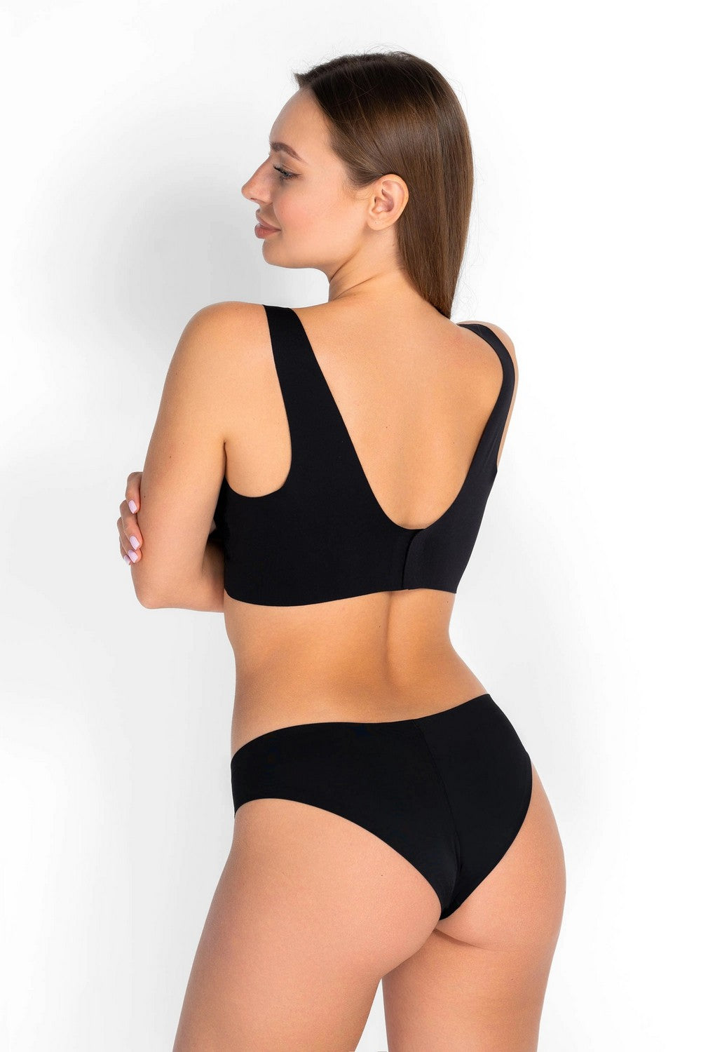 Кружевной бралет с вкладышами 7083-071 black