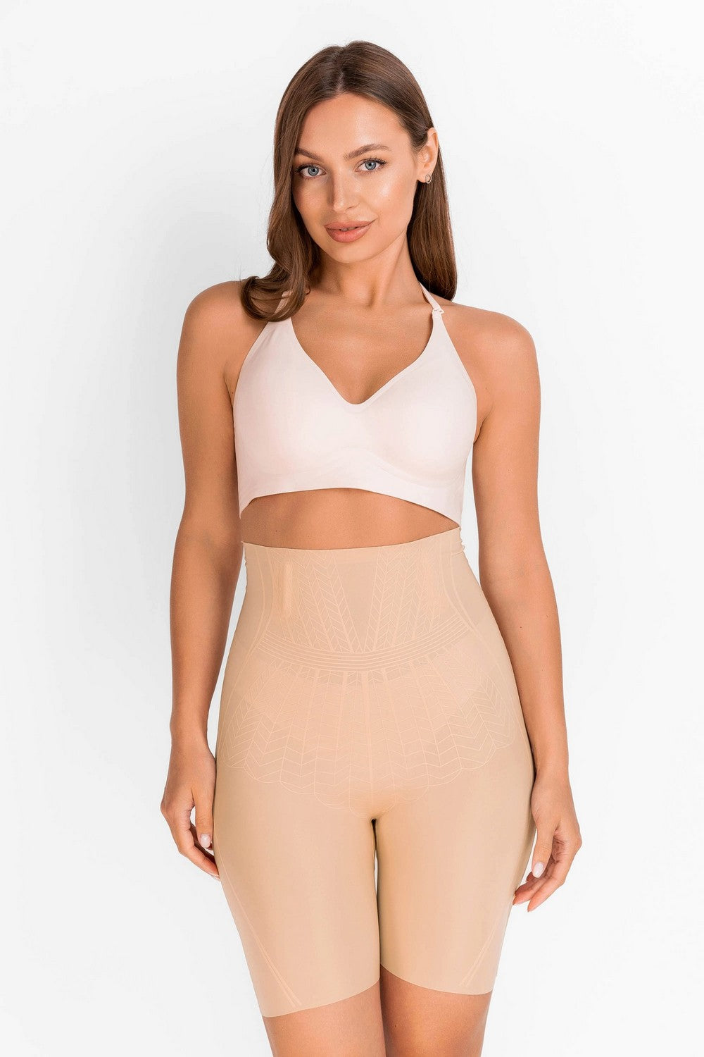 Моделирующие шорты с массажным эффектом 7090-46 beige