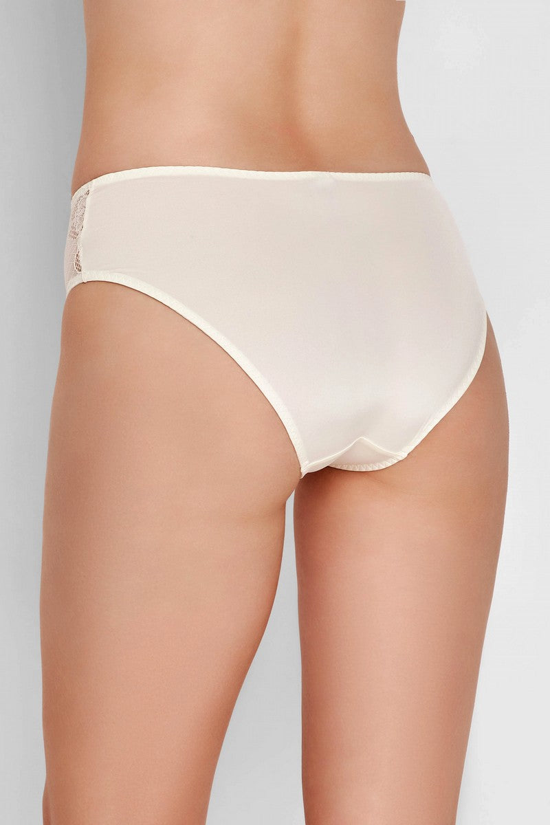 Трусики слип с кружевом 8057-34 champagne