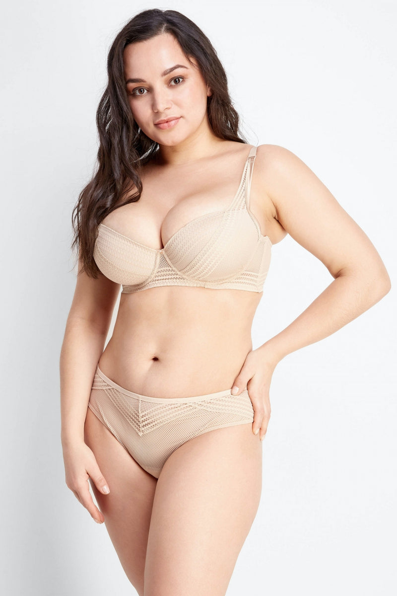 Кружевные трусики бразилиана 8148-24 beige