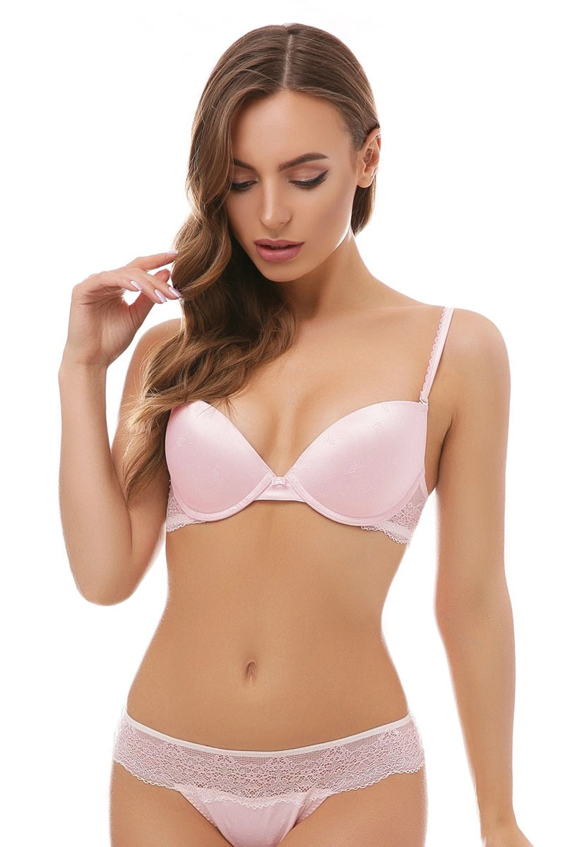 Бюстгальтер push-up на косточках 8150-010 silver peony