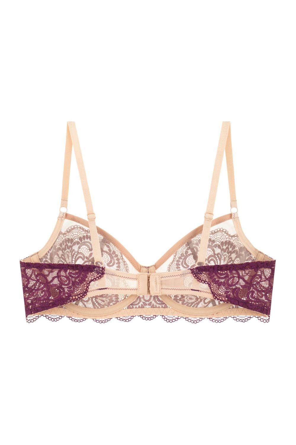 Бралет из кружева 8154-057-1 amaranth