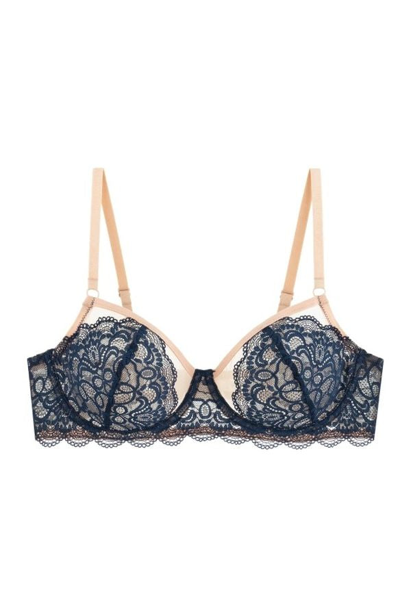 Бралет из кружева 8154-057-1 blue