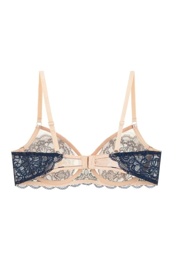 Бралет из кружева 8154-057-1 blue