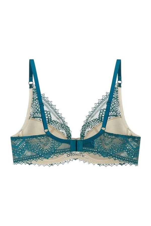 Бюстгальтер из кружева 8157-056 emerald