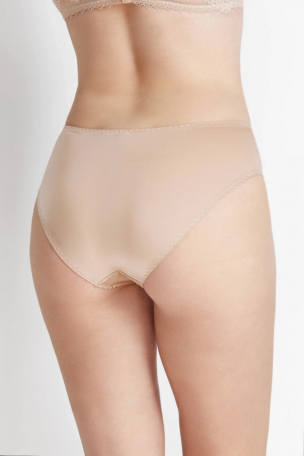 Трусики слип из микрофибры 8157-34 Nika beige