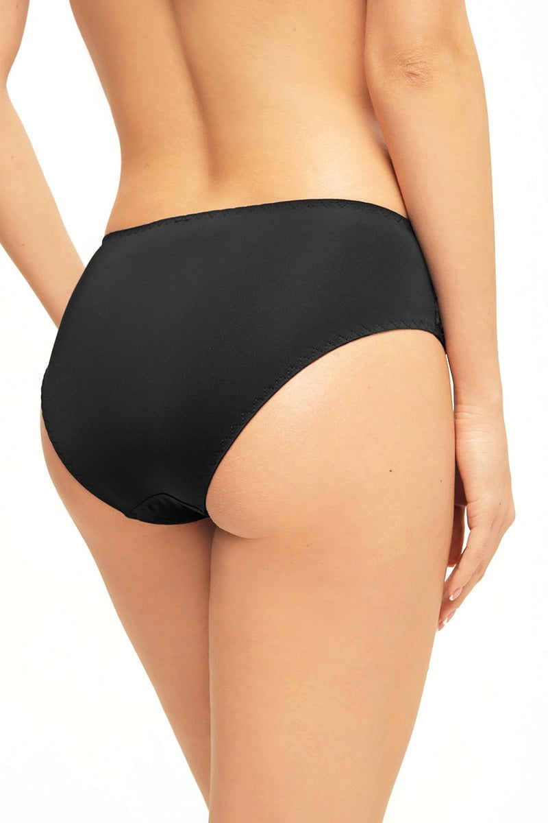 Трусики слип с кружевом 8163-34 Erato black