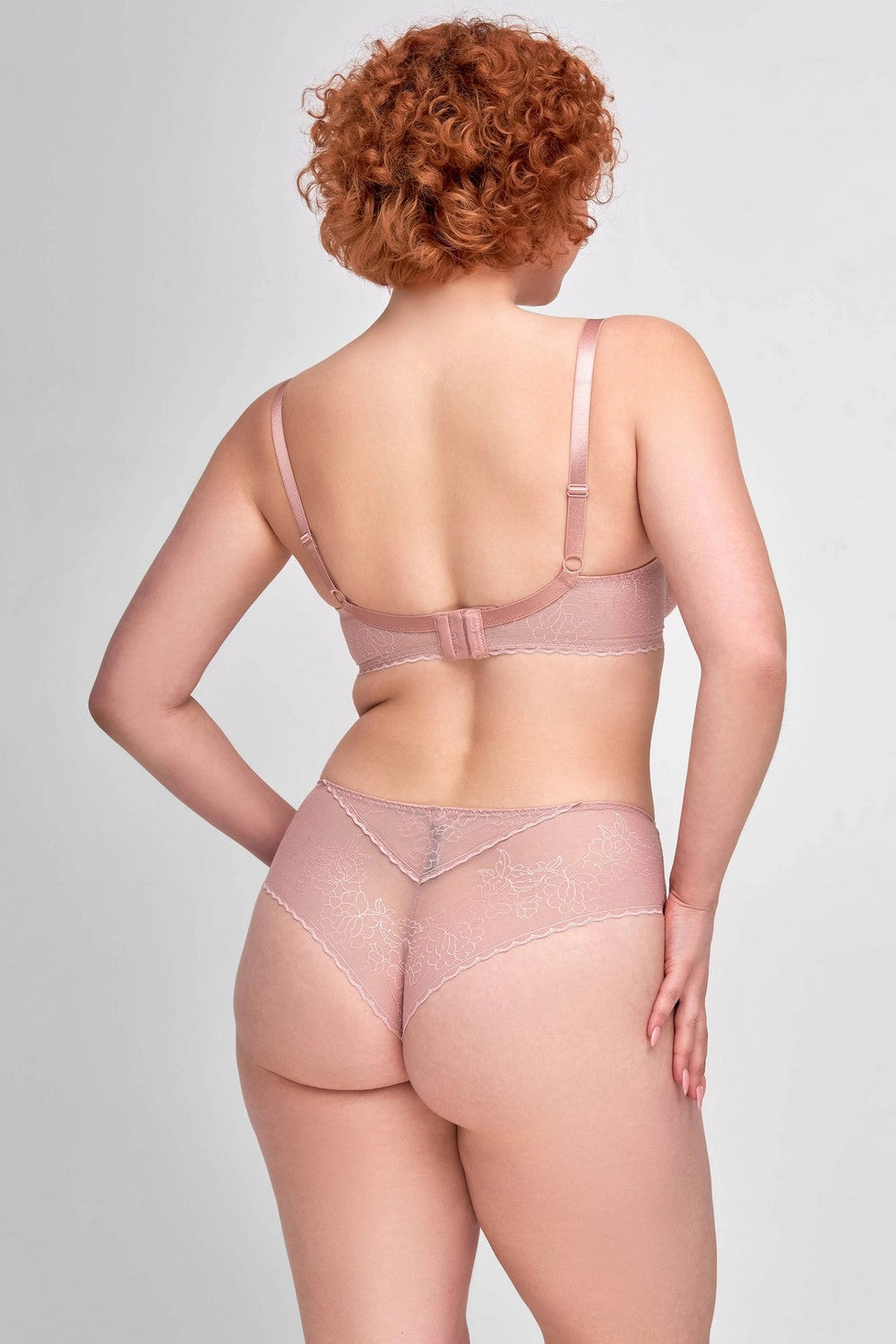 Мягкий бюстгальтер из микросетки 8164-055 mystical rose