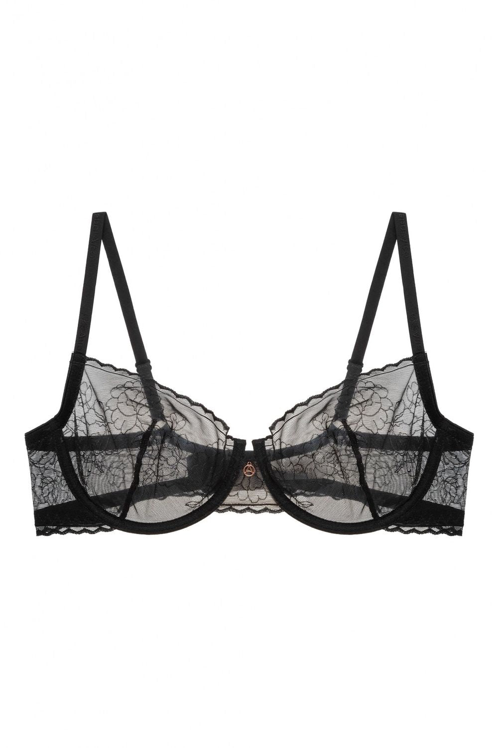 Бюстгальтер из кружева 8164-057 black