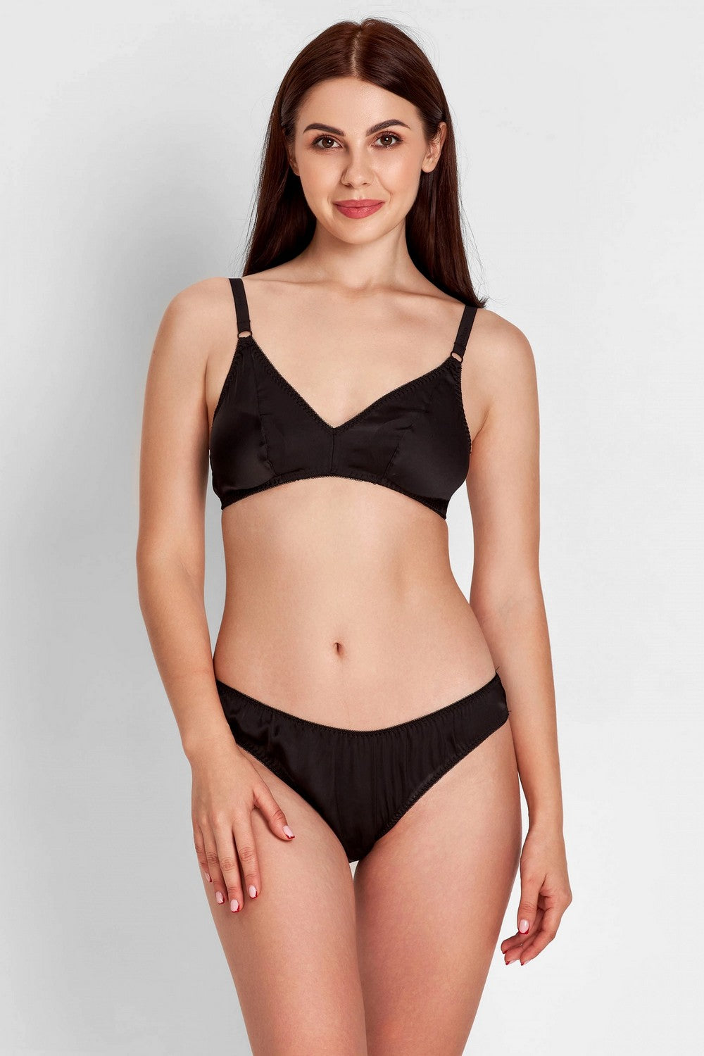 Шелковый бралет 8166-050 01 black