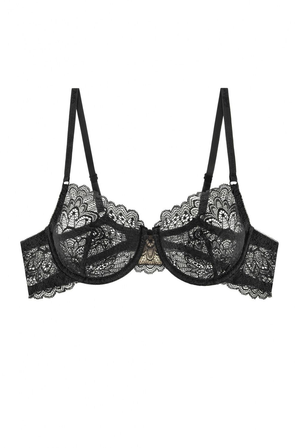 Бюстгальтер из кружева 8169-057 black