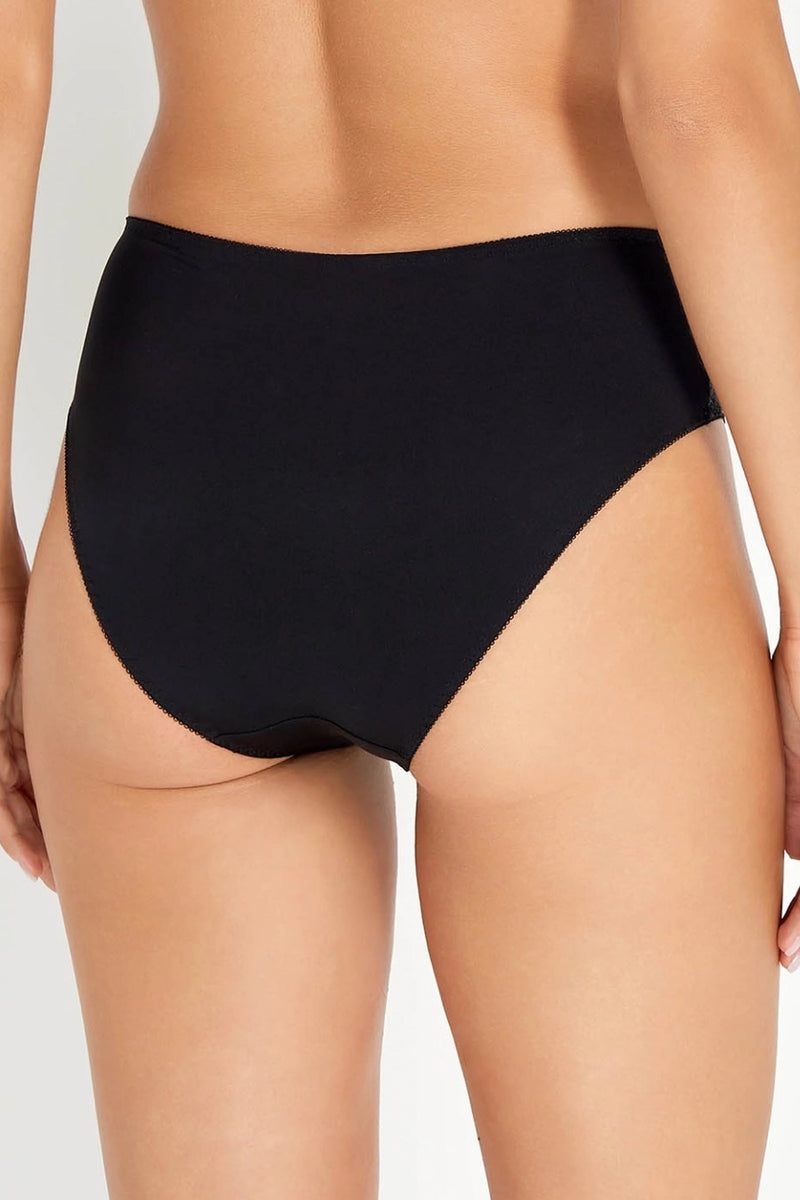 Трусики слип из микрофибры 8169-34 black