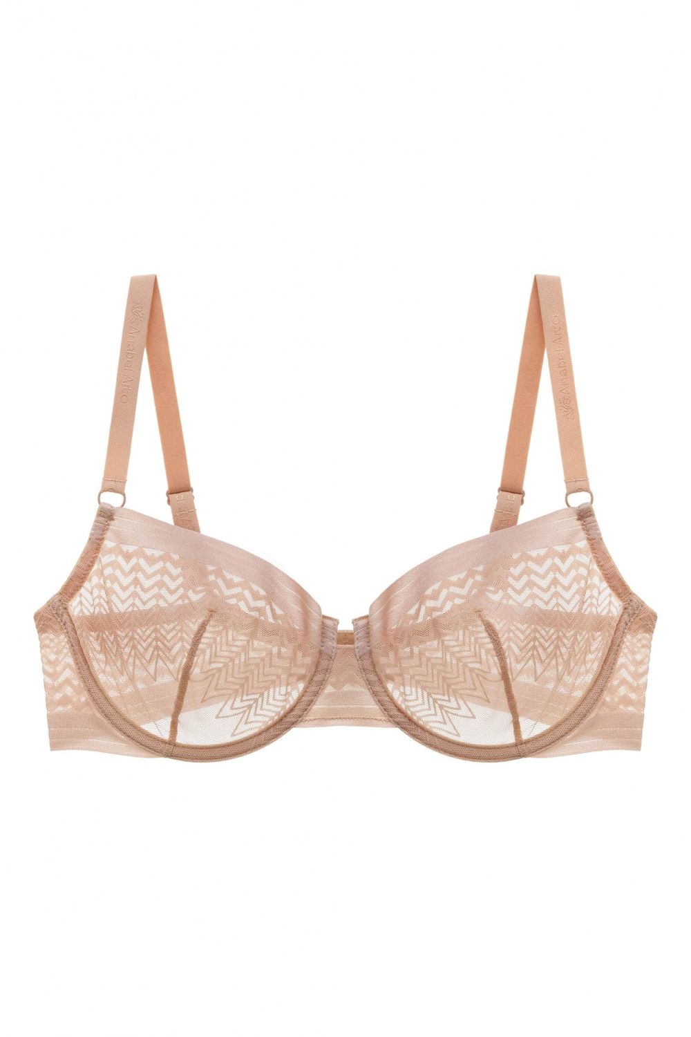 Бюстгальтер из кружева 8171-057 beige