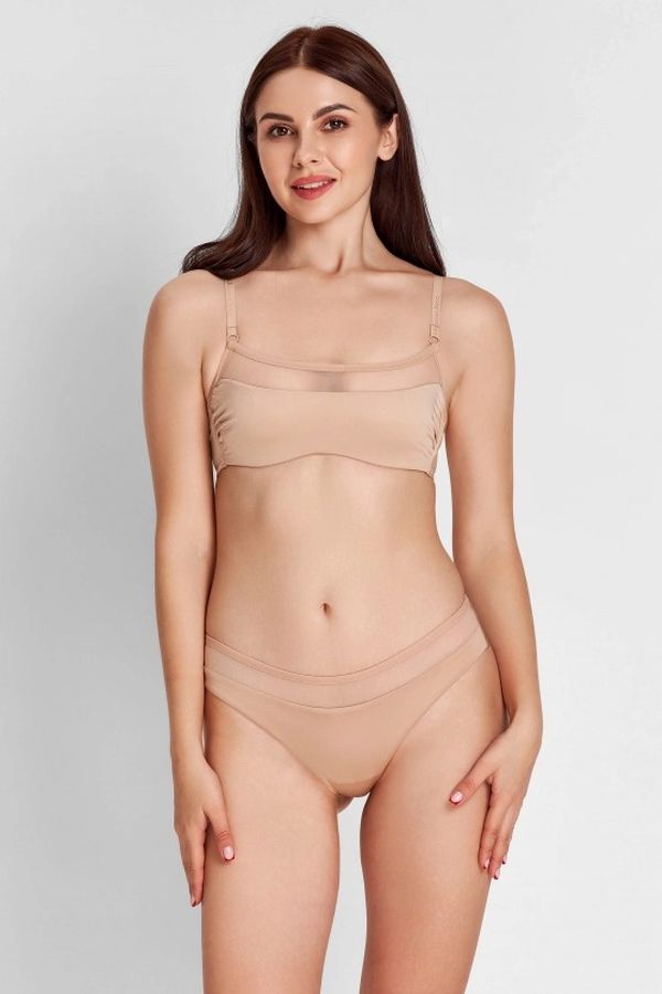 Бра-топ на косточках 8172-053 beige