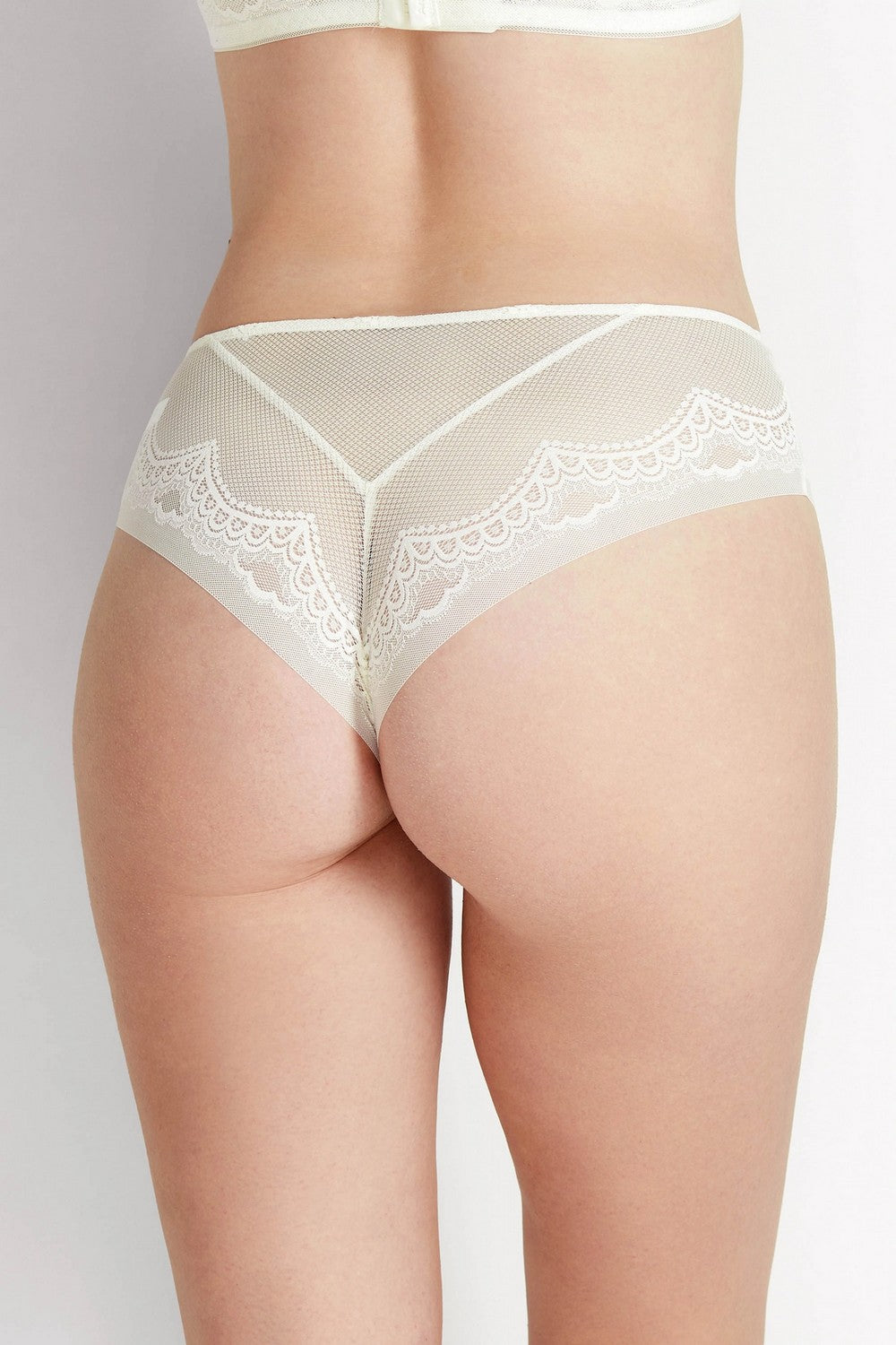 Кружевные трусики бразилиана 8174-24 champagne
