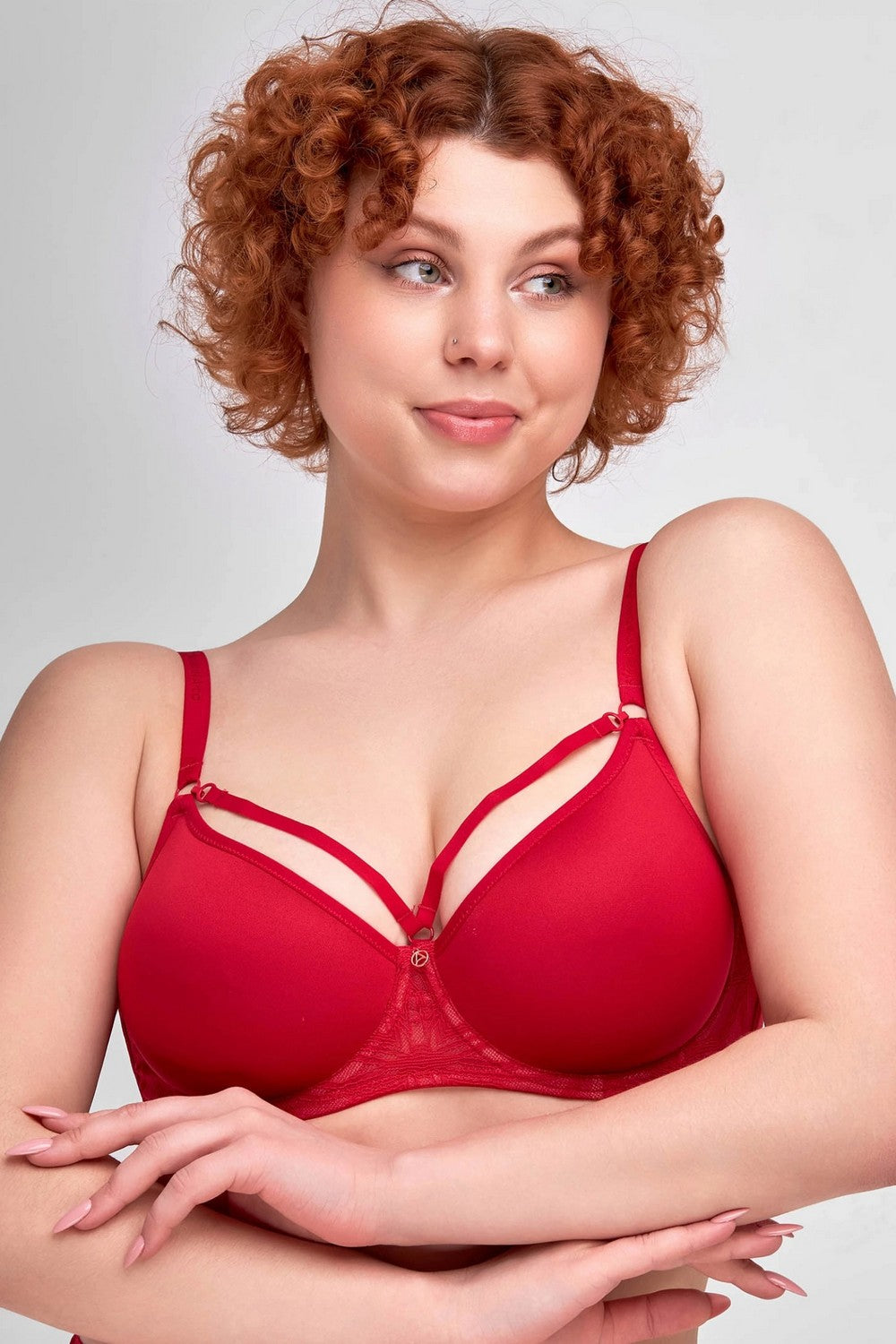 Бюстгальтер spacer из микрофибры 8175-017 raspberry