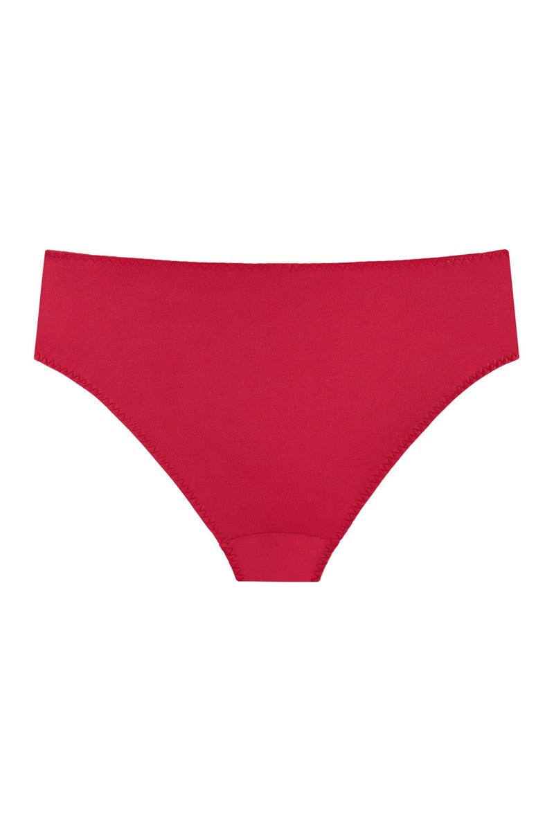 Трусики слип с кружевом 8175-34 raspberry