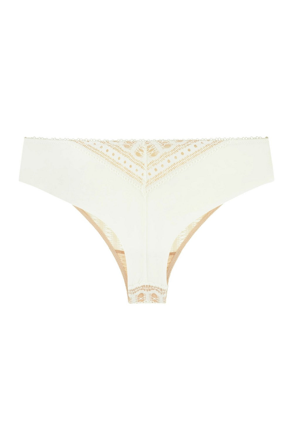 Трусики бразилиана из кружева 8176-20 champagne
