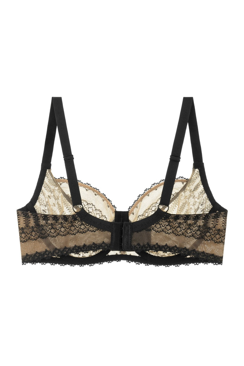 Мягкий бюстгальтер из кружева 8177-055 black