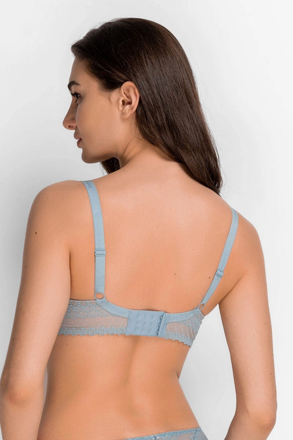 Мягкий бюстгальтер из кружева 8177-055 turmalin