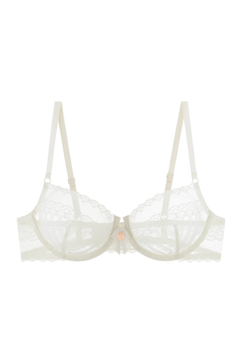 М'який бюстгальтер балконет 8177-057 champagne