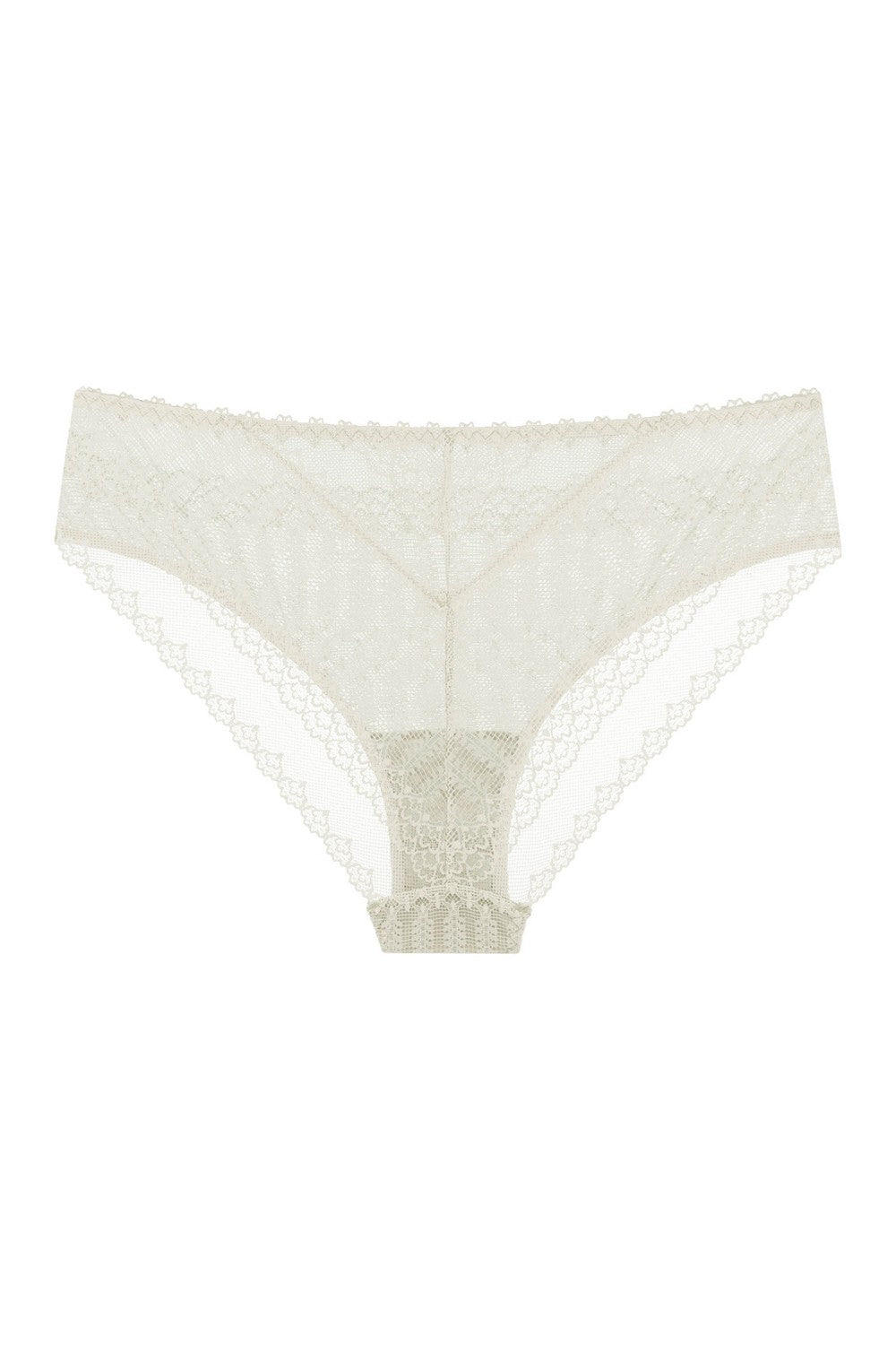 Трусики бразиліана з мереживом 8177-24 champagne