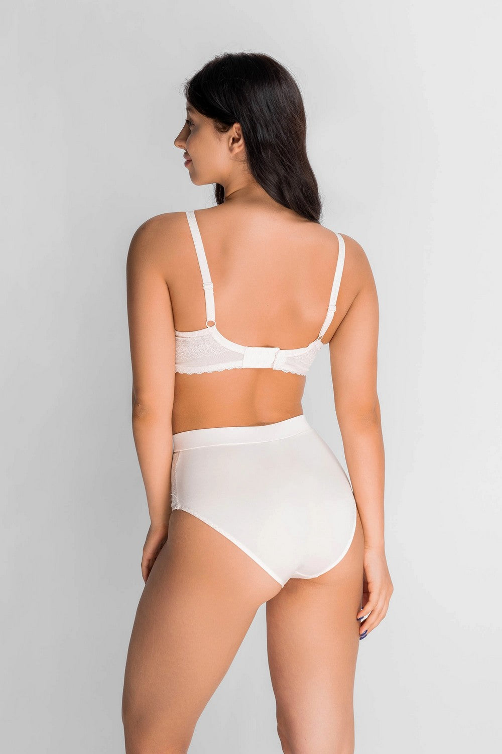 Высокие утягивающие трусики слип 8177-35 champagne