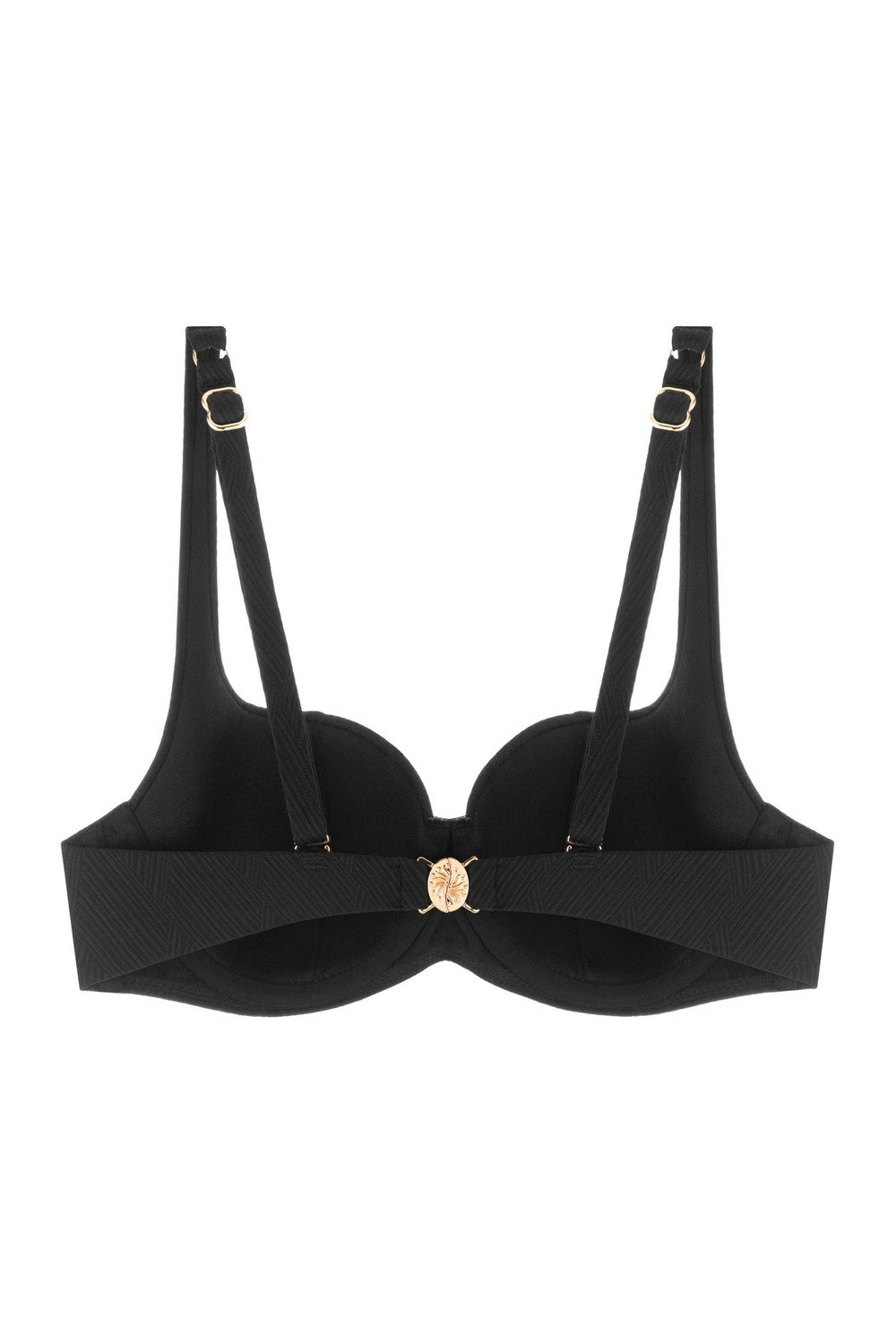 Купальник с высокими плавками 944-013/944-235 black