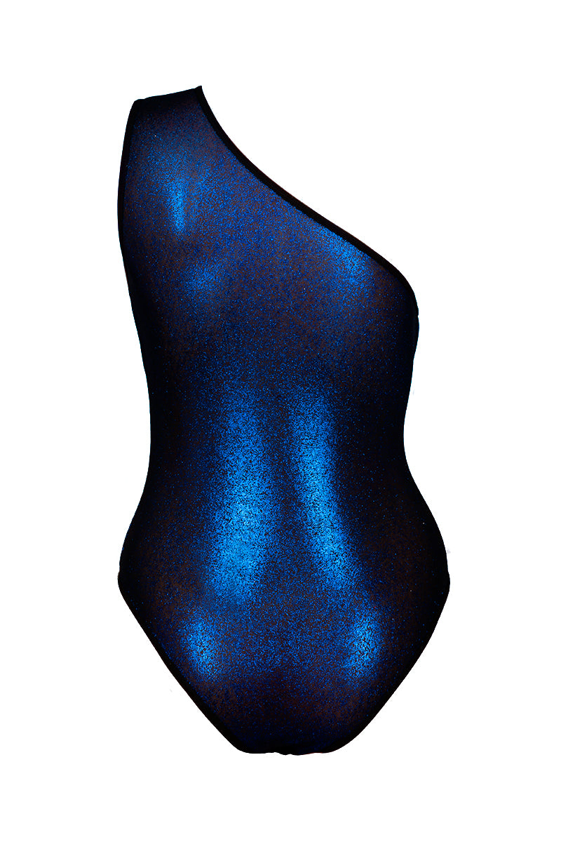 Блестящее боди на одно плече Harlo Blue