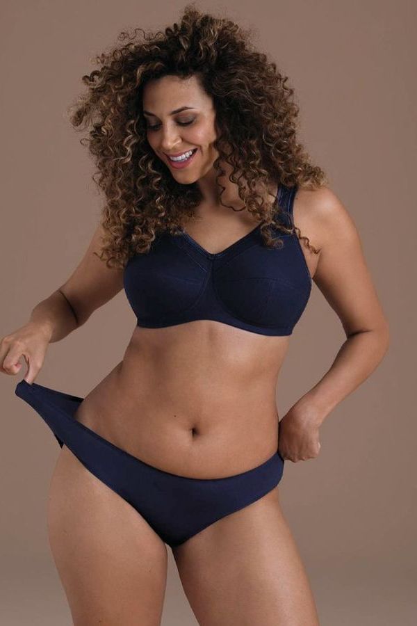 Бесшовные трусики 1342 Essentials dark blue