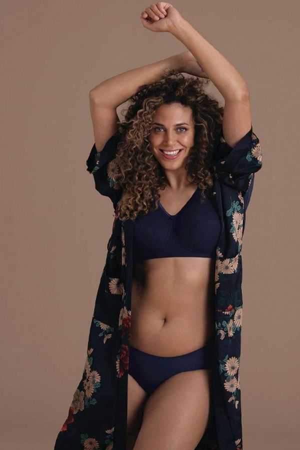 Бесшовные трусики 1342 Essentials dark blue