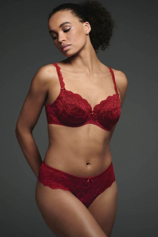 Кружевные трусики бразилиана 1388 Bobette ruby