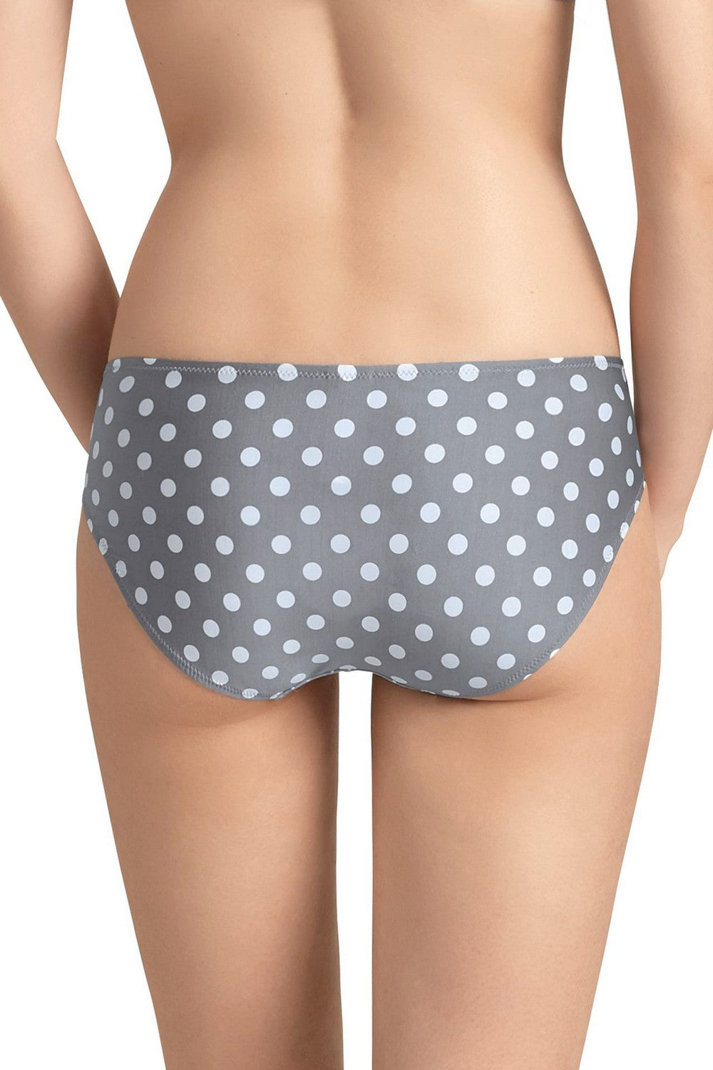 Трусики слип для беременных в горошек 1434