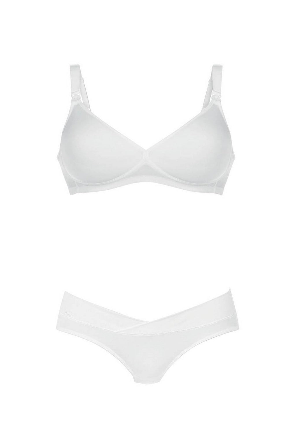 Плотный бюстгальтер для кормления 5070 white