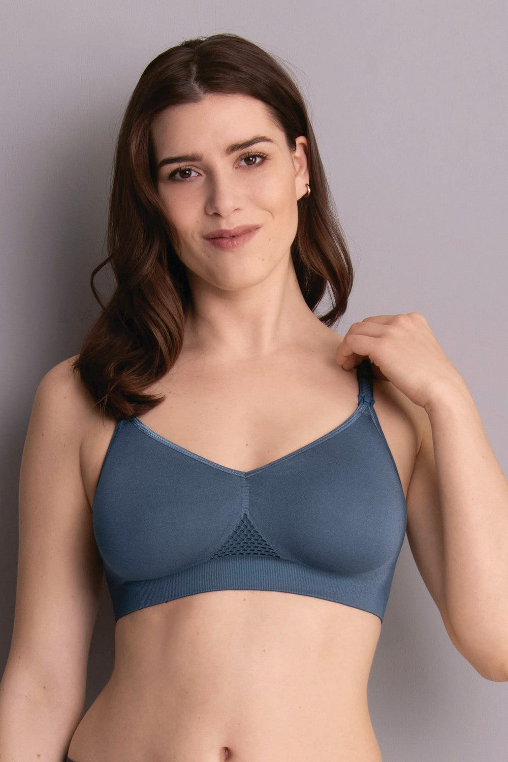 Бесшовный топ для кормления 5096 Seamless gray