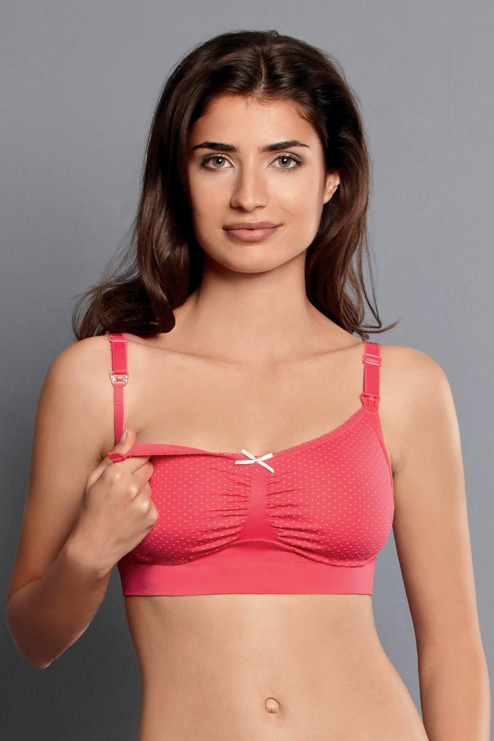 Мягкий бесшовный бюстгальтер для кормления 5097