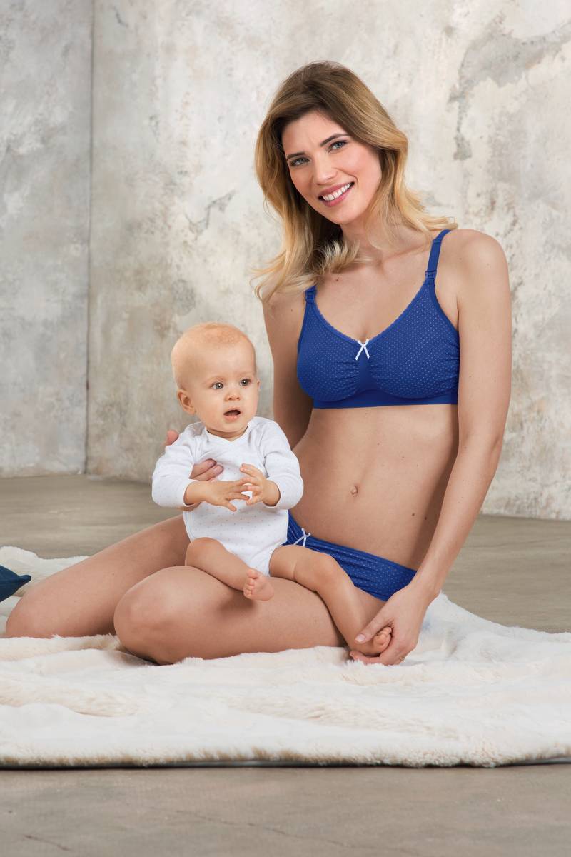 Мягкий бесшовный бюстгальтер для кормления 5097