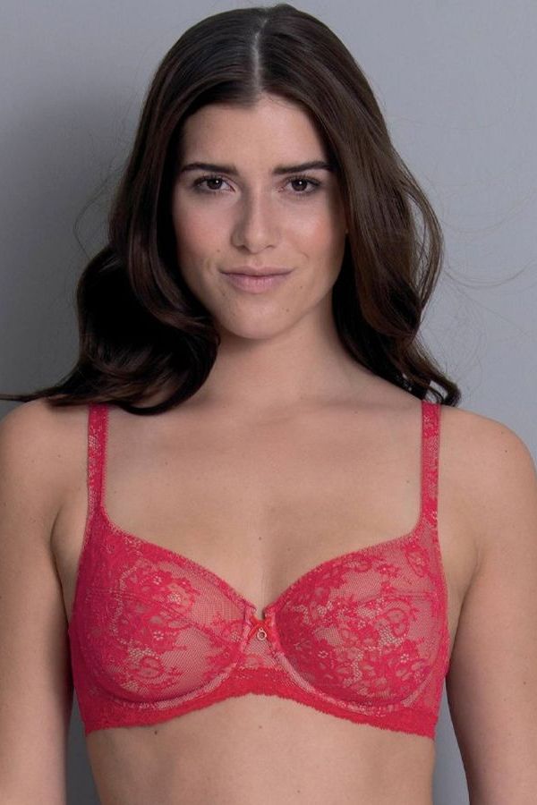Кружевной бюстгальтер 5215 Abby cherry