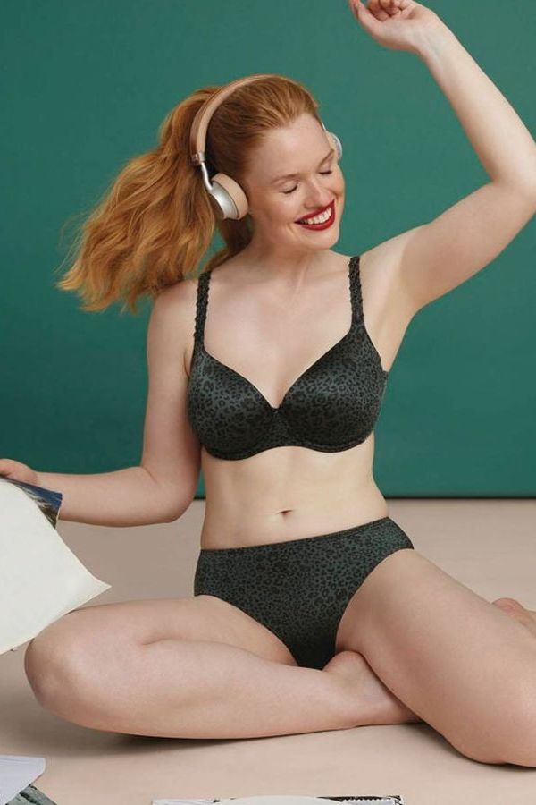 Гладкий бюстгальтер с принтом 5261 Joy jungle