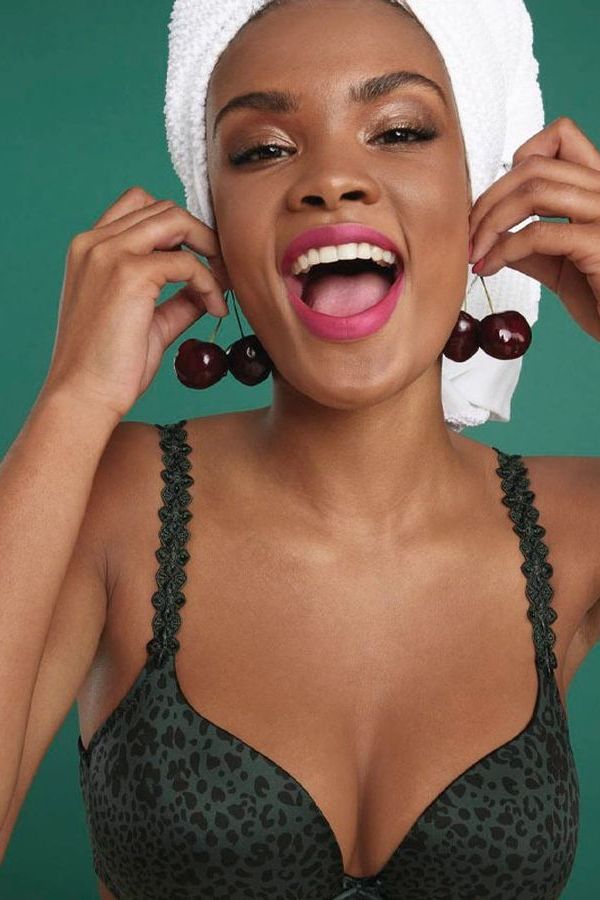 Гладкий бюстгальтер с принтом 5261 Joy jungle