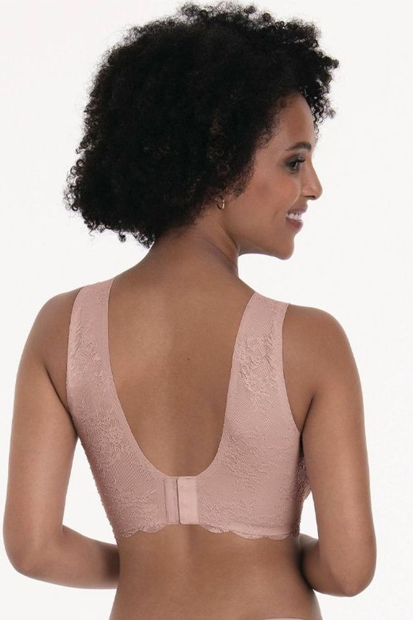 Кружевной топ без косточек 5400 Essentials Lace rose