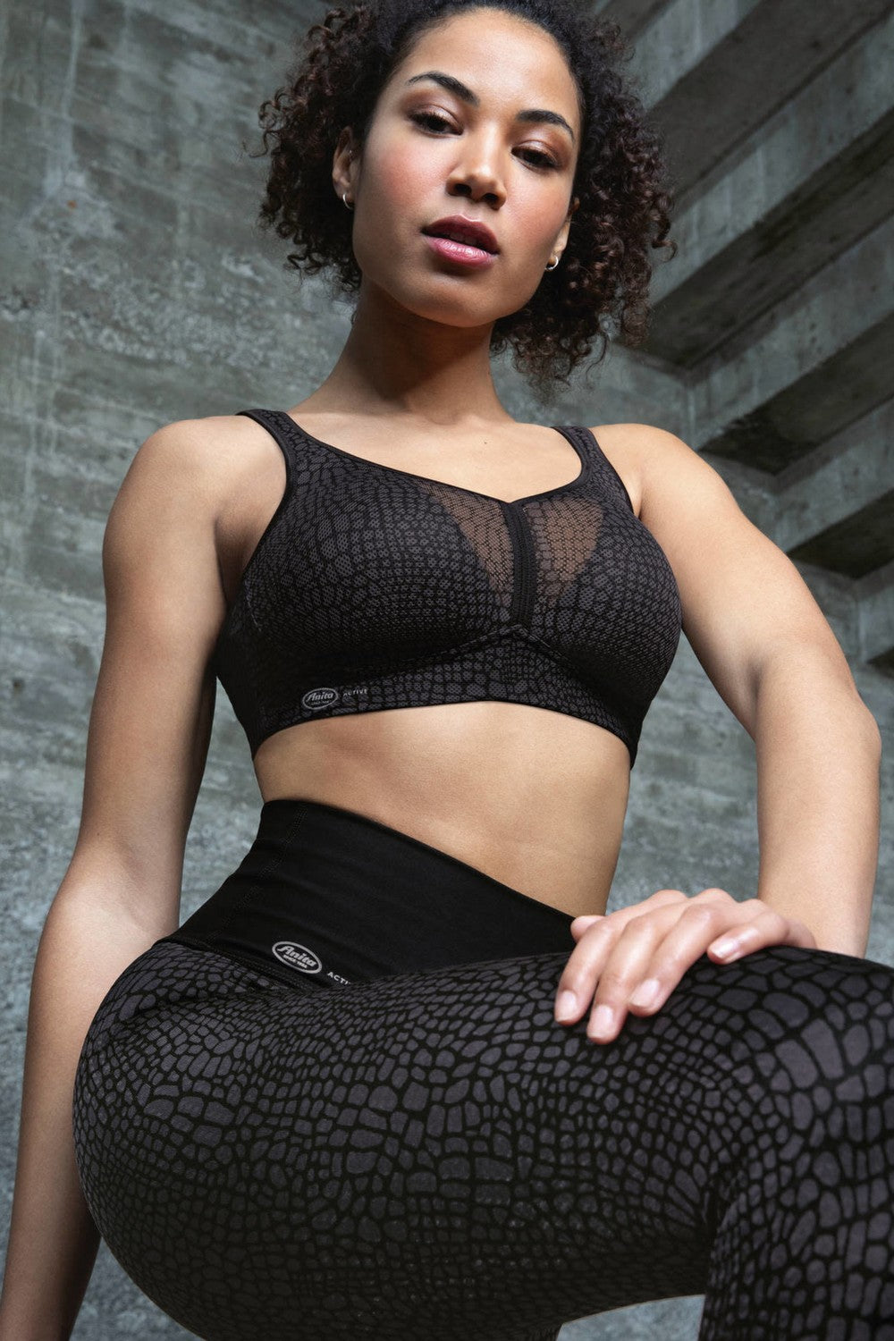 Спортивный бюстгальтер (ур.3) 5544 Air Control orinoco