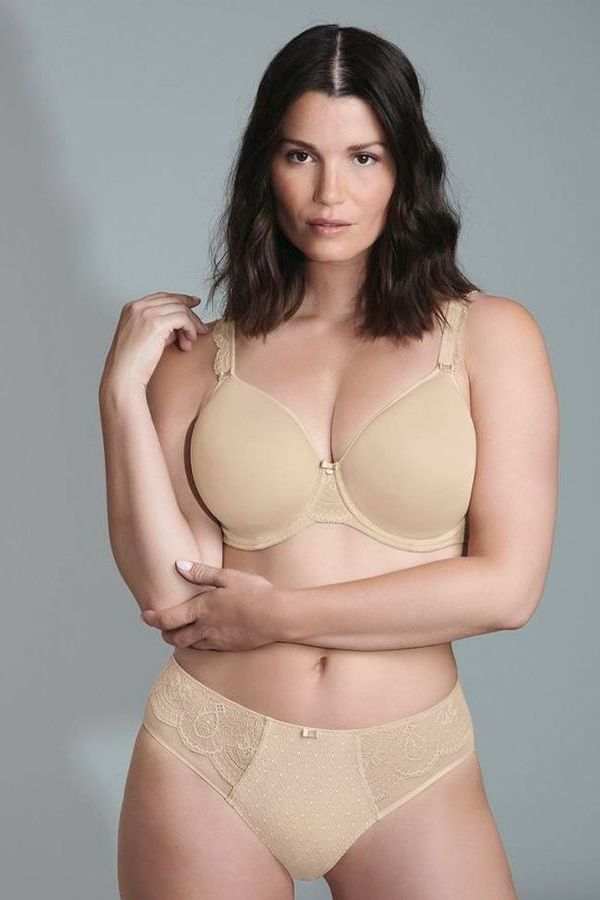 Бюстгальтер с плотными чашками 5637 Selma beige
