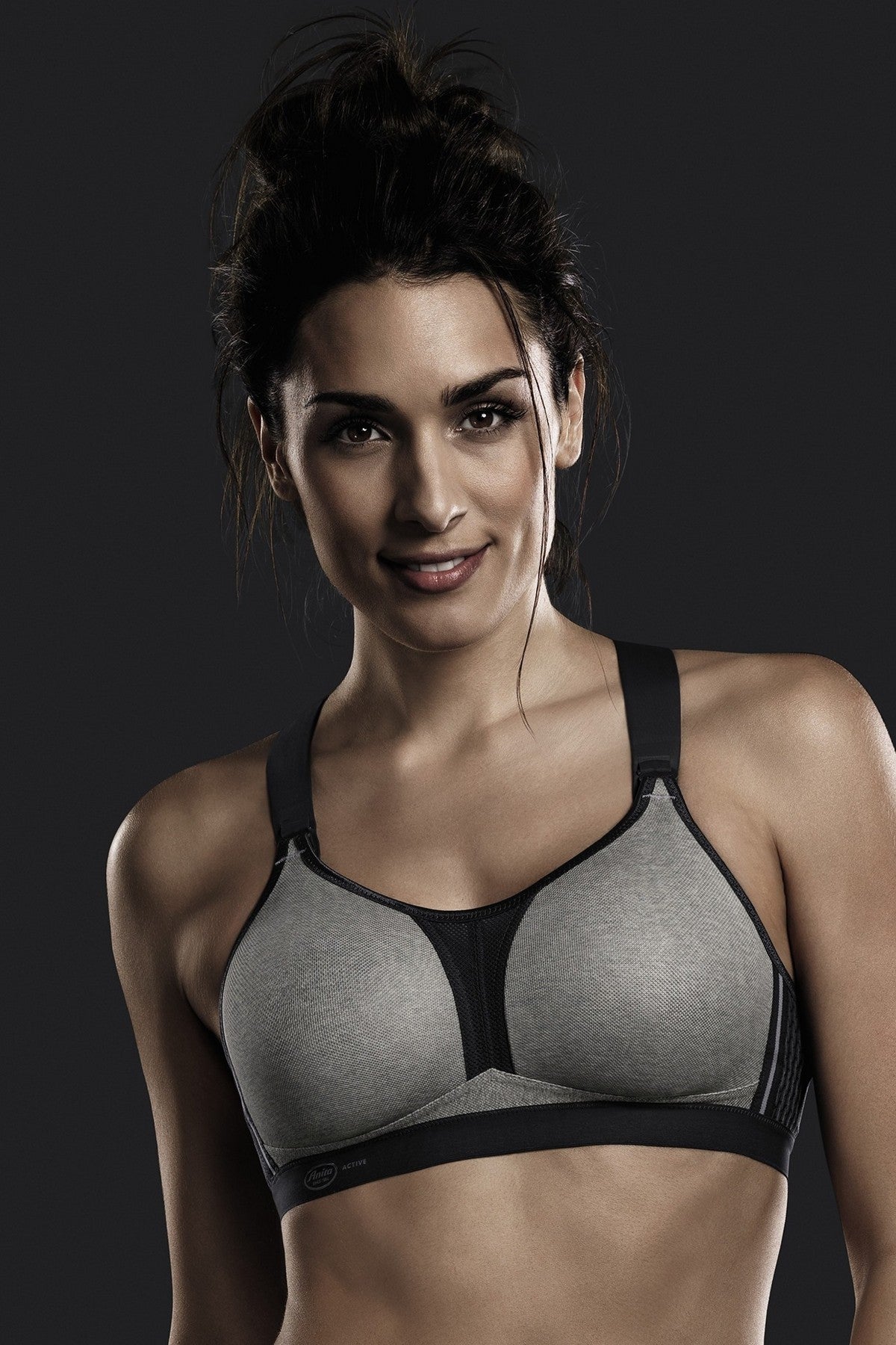 Спортивный бюстгальтер (ур.3) 5537 DynamiX Star gray melange