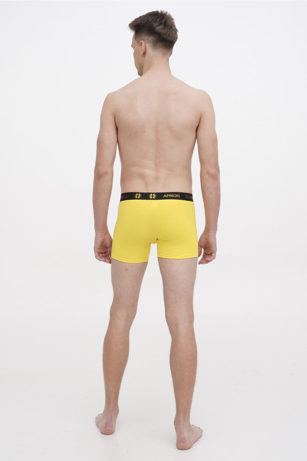 Мужские трусы шорты Вільні AV-000002 yellow